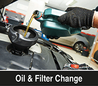 Car Engine Oil & Filter Change